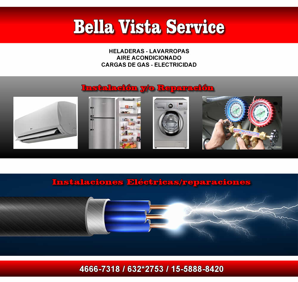 Bella Vista Service de aire acondicionado, electricidad y lavarropas